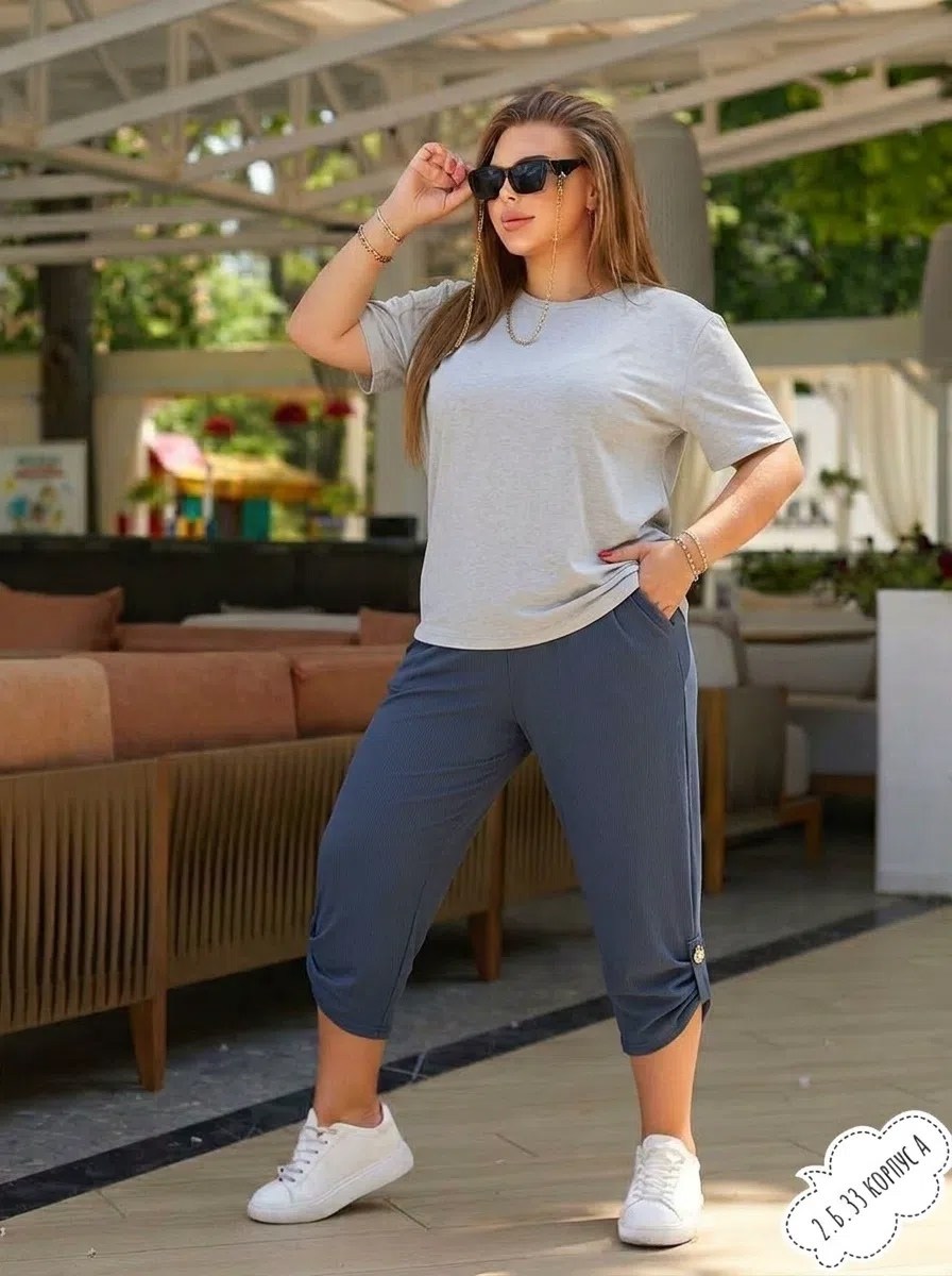 стильные костюмы,женский летний трикотажный костюм больших размеров,костюм женский,спортивные костюм,летние костюмы