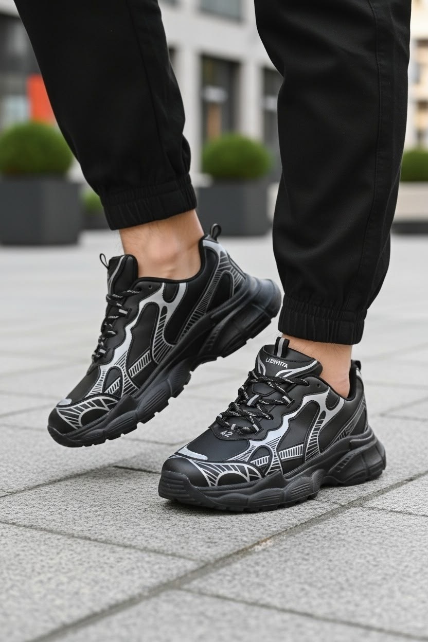 кроссовки,массивные кроссовки,кроссовки eblan chunky sneakers unisex low-top black,кроссовки мужские balenciaga b-cross16-07 черные 39 ru,кроссовка мужской