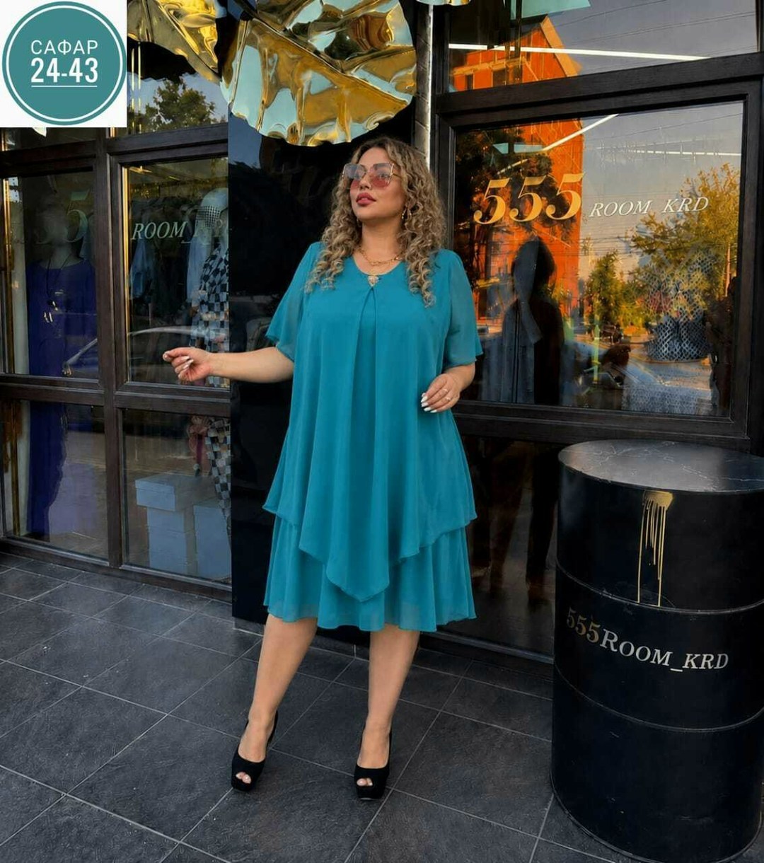 платье pretty 2242 бирюза однотон,вечернее платье pretty 942 бирюза в размере 56-66,шифоновое нарядное платье больших размеров,шифоновое платье большие размеры,платье pretty 2242 бирюза однотон размер