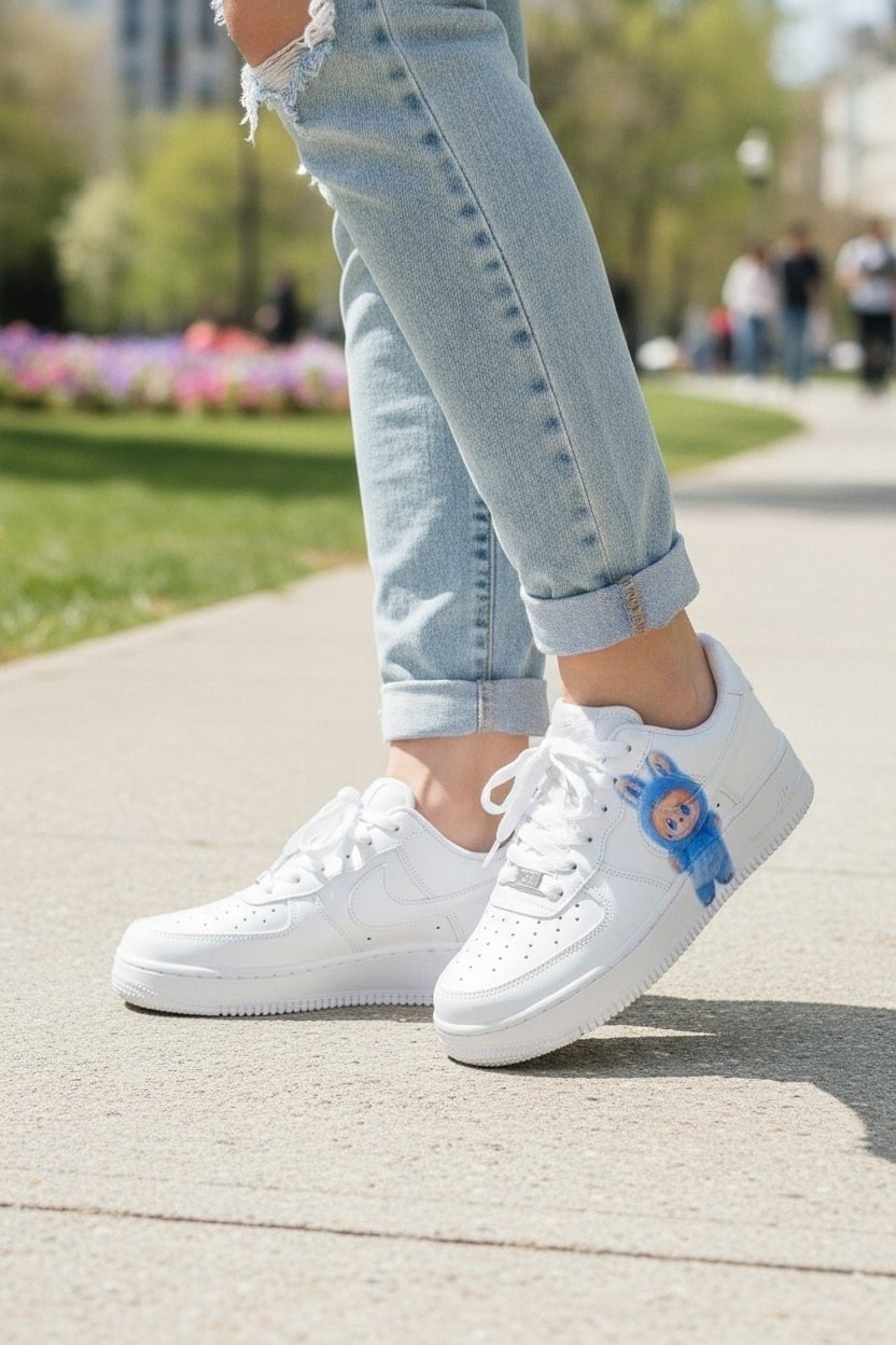 кроссовки,кроссовки женскиe, женская,кроссовки эко,nike air force 1 custom