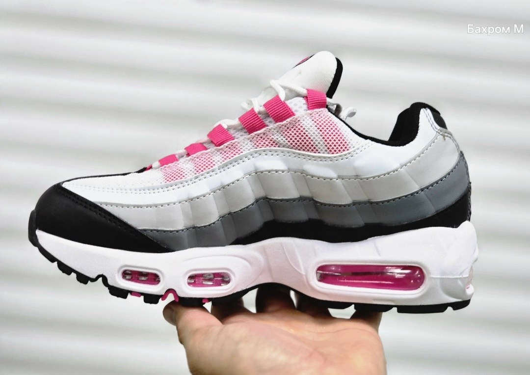 nike air max 95 essential,nike air max 95,кроссовки,аир макс 95 черно розовые,женские кроссовки nike air max 95