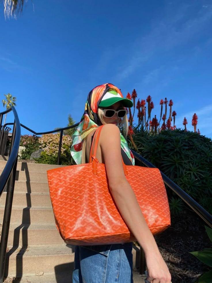 сумка гоярд оранж,сумка женская,goyard bag,сумка,сумка стиль