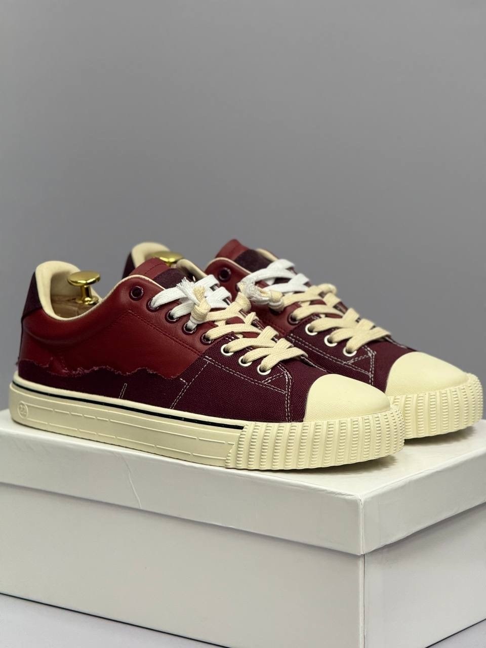 maison margiela кроссовки,кеды maison margiela evolution,,кроссовки бордовые,кроссовки кеды