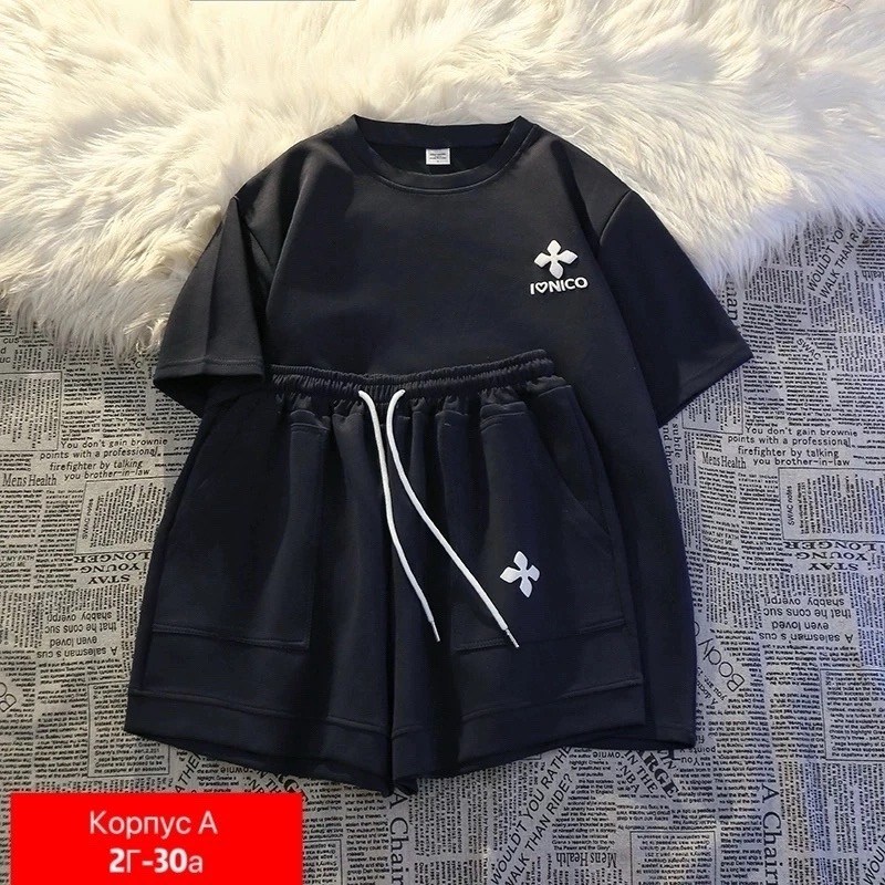 комплект одежды moocie,костюм женский,костюм с шортам,летние костюмы,женские летние комплекты