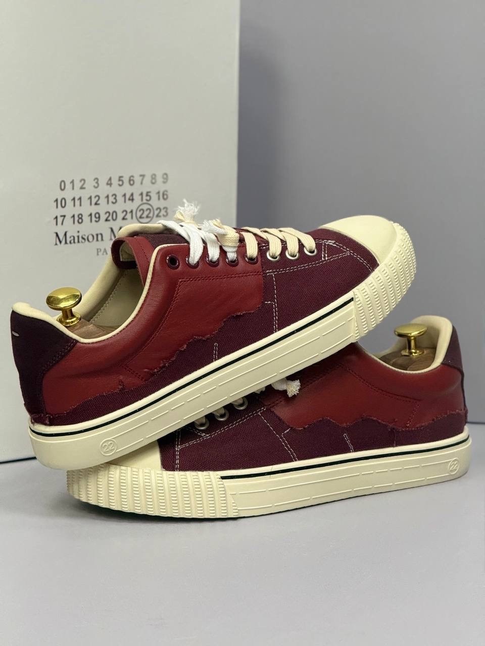 maison margiela кроссовки,кеды maison margiela evolution,,кроссовки бордовые,кроссовки кеды