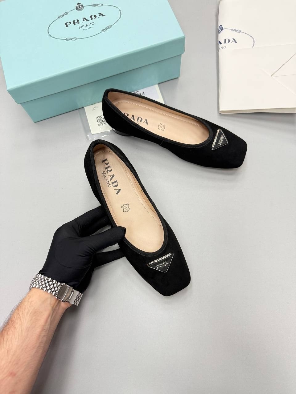 балетки prada,,женские балетки,туфли prada,туфли женские