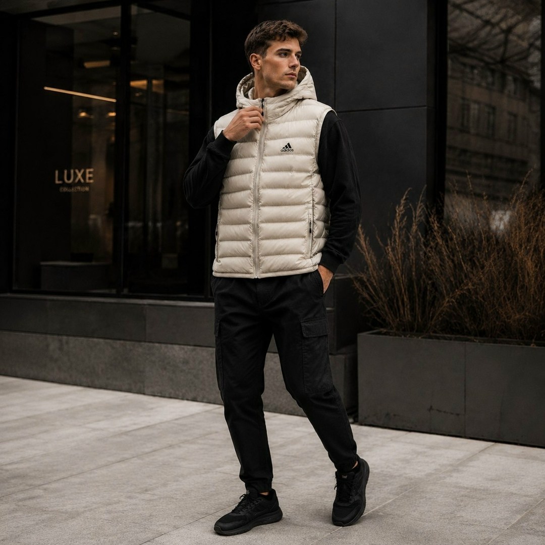 жилет утепленный adidas,жилет adidas,жилет adidas мужской,жилетка пуховая адидас,жилет утепленный adidas sportswear