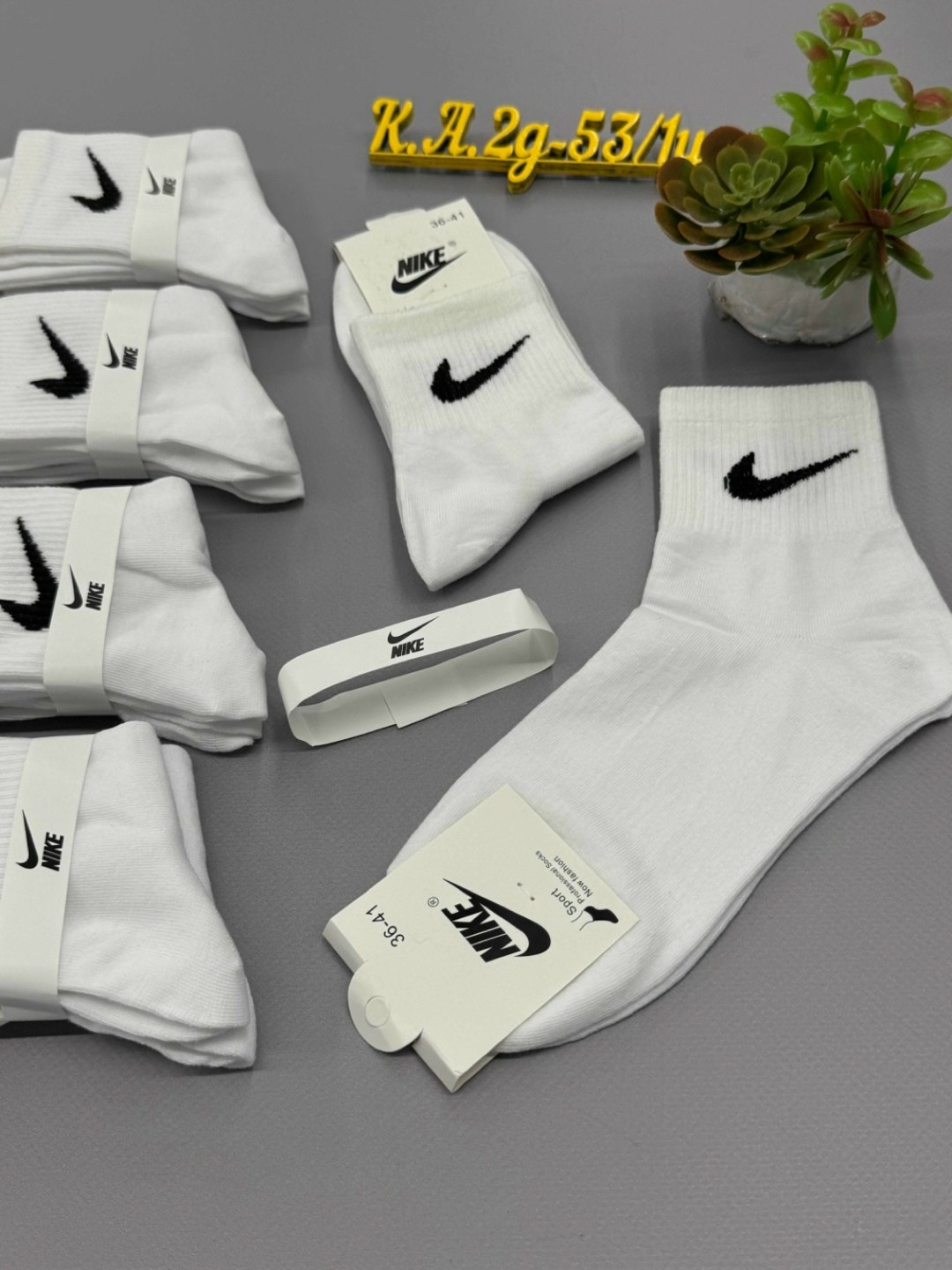 комплект носков женских nike sport socks белых 36-41,комплект носков nike,комплект носков женских nike sport socks белых 36-41 реплика,мужские носки,носки женские белые nike короткие набор 5 пар летни