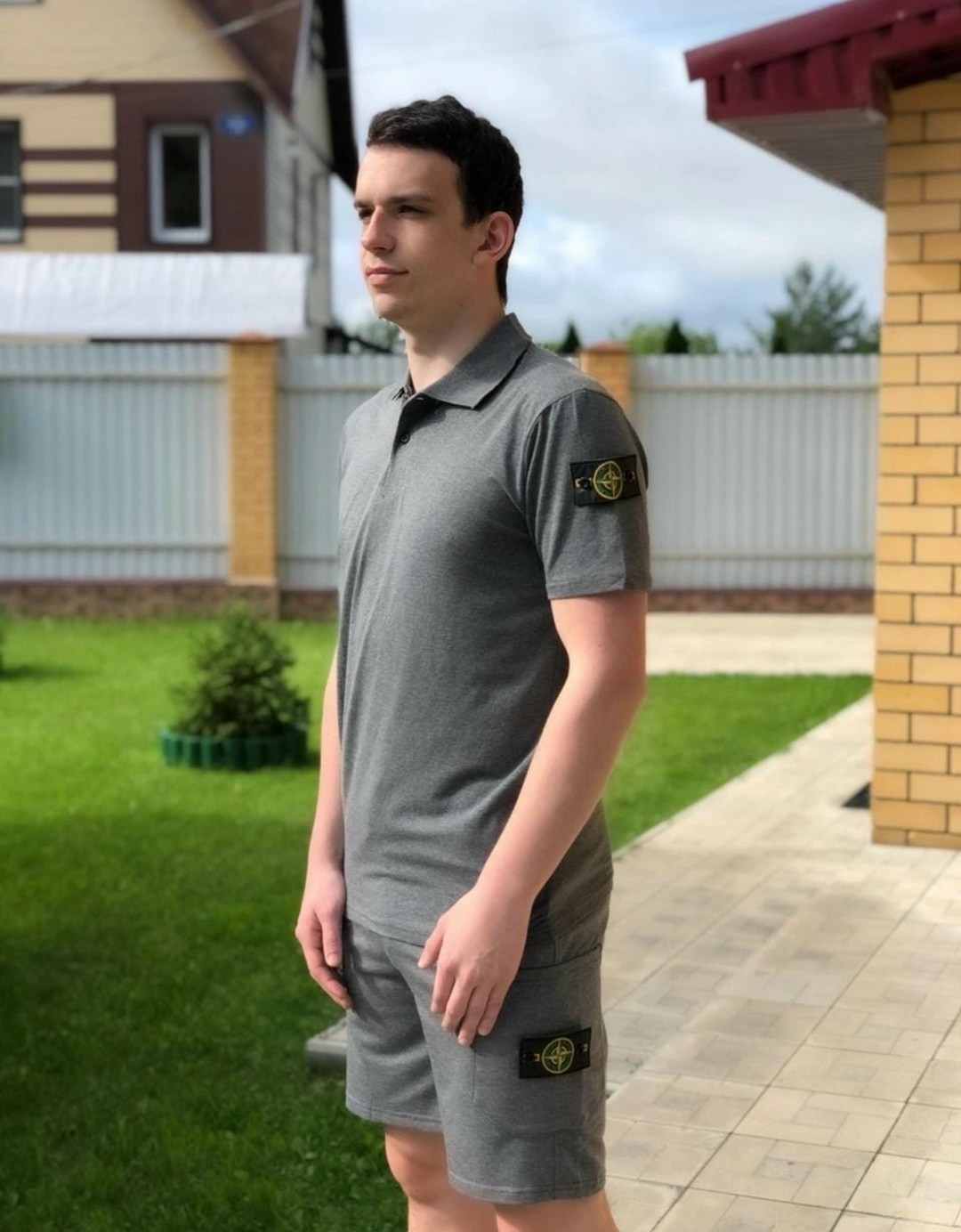 поло stone island,спортивный костюм stone island,футболка-поло stone island,стон айленд,мужские футболки stone island