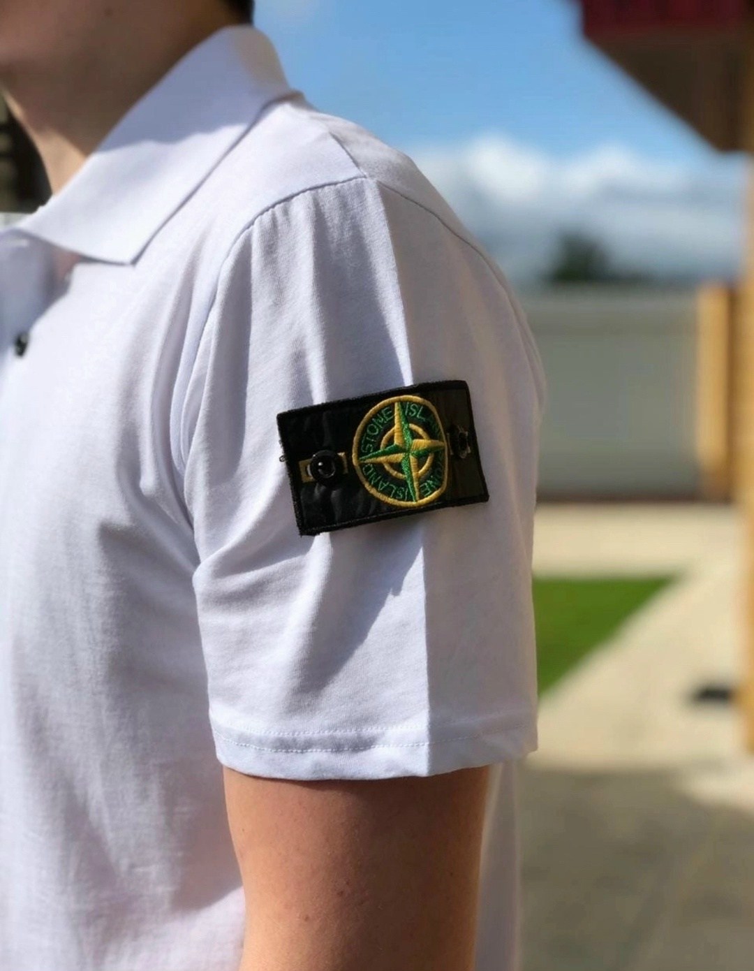 поло stone island,спортивный костюм stone island,футболка-поло stone island,стон айленд,мужские футболки stone island