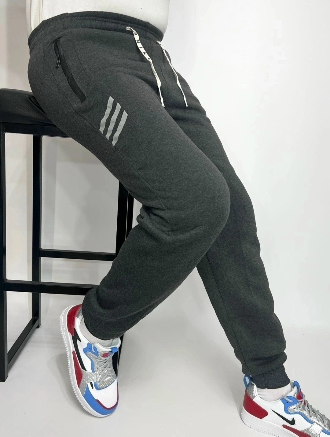 брюки спортивные утепленные джоггеры kg fashion,штаны мужские,штаны спортивные мужские nike,брюки спортивные утепленные джоггеры,брюки спортивные утепленные джоггеры kg fashion цвет графит