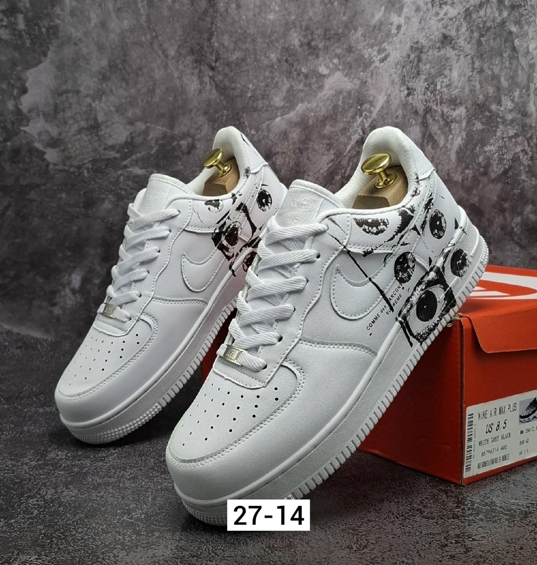 кроссовки,кроссовки для мужчин,кроссовки nike air force 1,nike air force 1 cdg x supreme,кроссовки nike air force 1 supreme