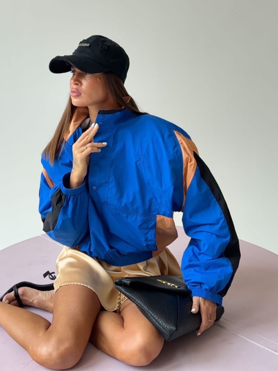 vintage 90's windbreaker jacket multi color shell jacket,нейлоновая ветровка,windbreaker jacket,куртка женская,спортивная куртка
