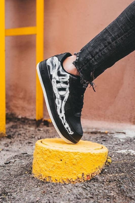 кроссовки nike air force 1 low,кросcовки nike air force 1,nike air force 1 skeleton black,мужские кроссовки nike air force 1,nike air force 1 low black skeleton