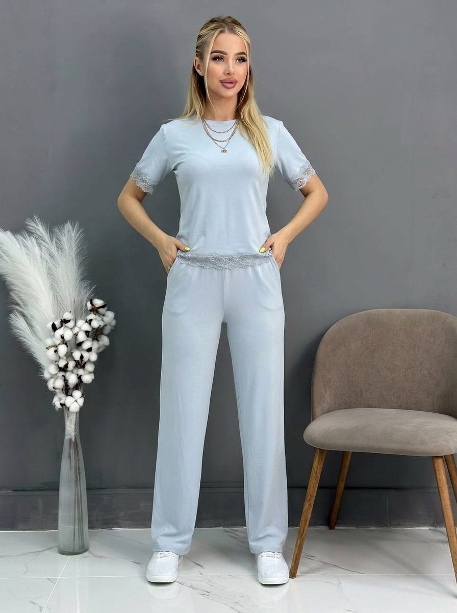 повседневный костюм,костюм с брюками,комплект пижама,пижама женская,женская пижама с брюками