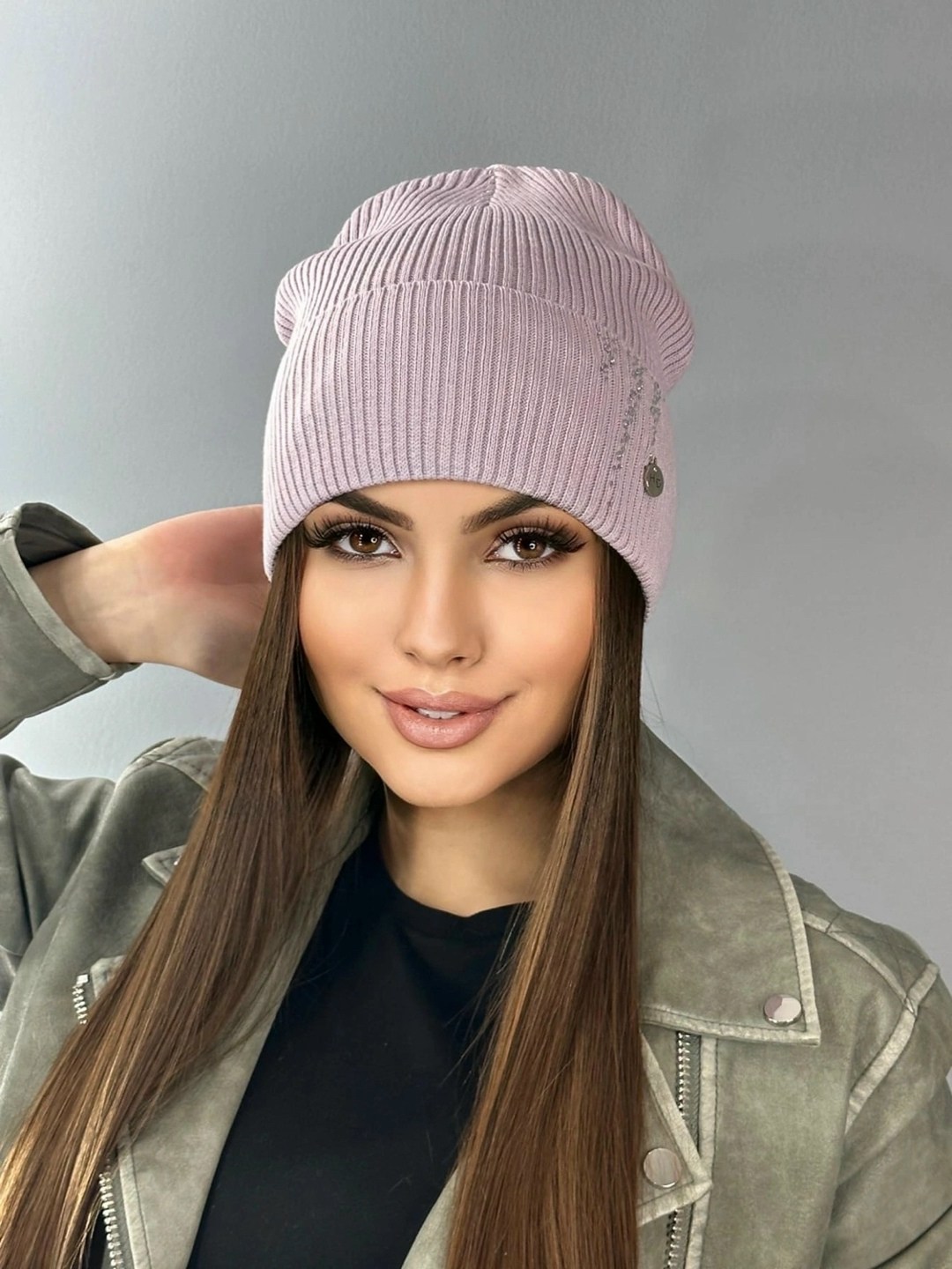 шапка женская бини,шапка женская,шапка для женщин,шапка бини,шапка бини женская вязаная