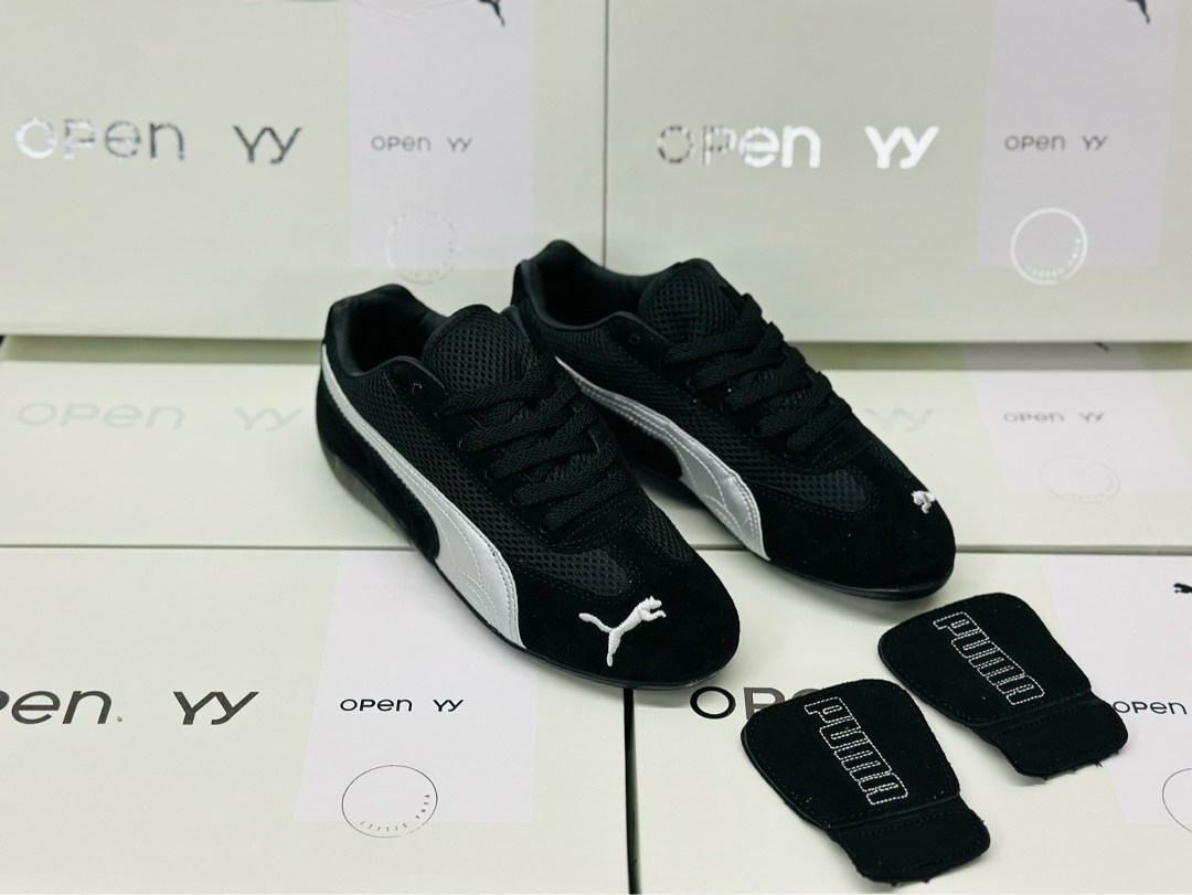 кроссовки puma x open yy speedcat черные,кроссовки puma,кроссовки puma speedcat,кроссовки,кроссовки замша