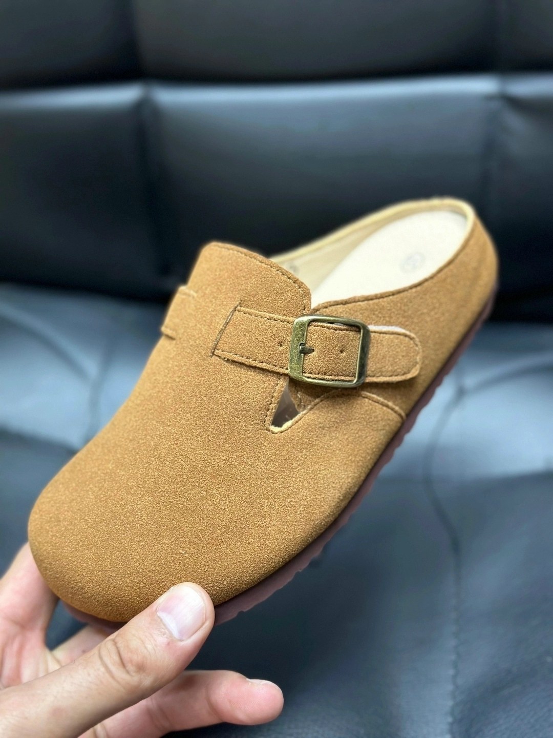 ,тапочки домашние на пробковой подошве женские,сабо birkenstock,замшевые тапочки,женские сабо замшевые мюли