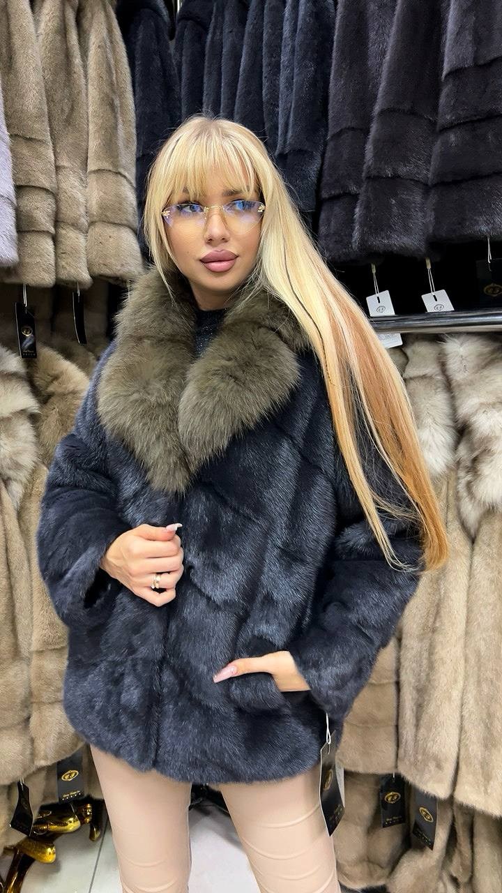 шубка из меха европейской норки,шуба из меха,скандинавская норка,шуба норковая,шубка