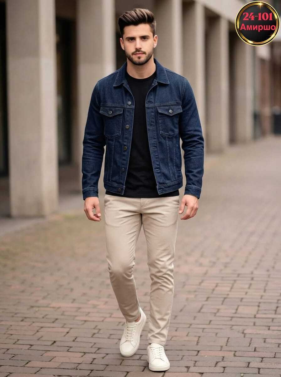 джинсовая куртка мужская montana 12065 синяя 3xl,мужская джинсовая куртка,джинсовая куртка классическая,куртка джинсовая,джинсовые куртки италия
