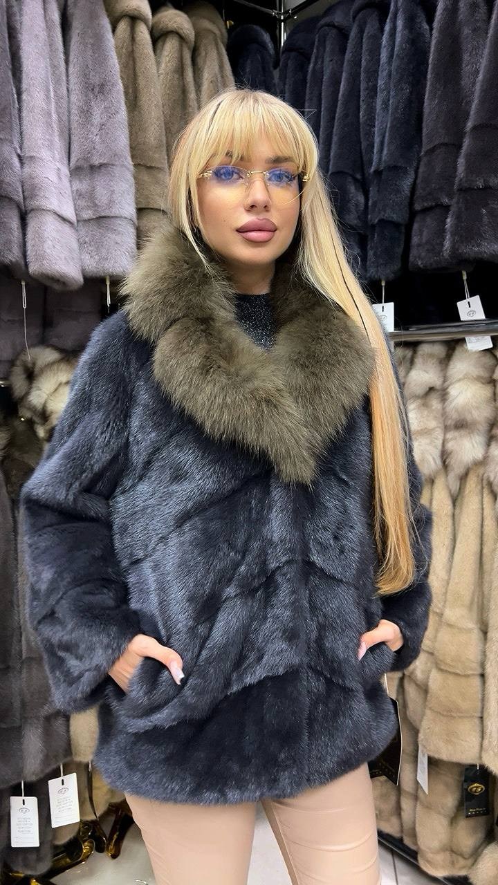 шубка из меха европейской норки,шуба из меха,скандинавская норка,шуба норковая,шубка