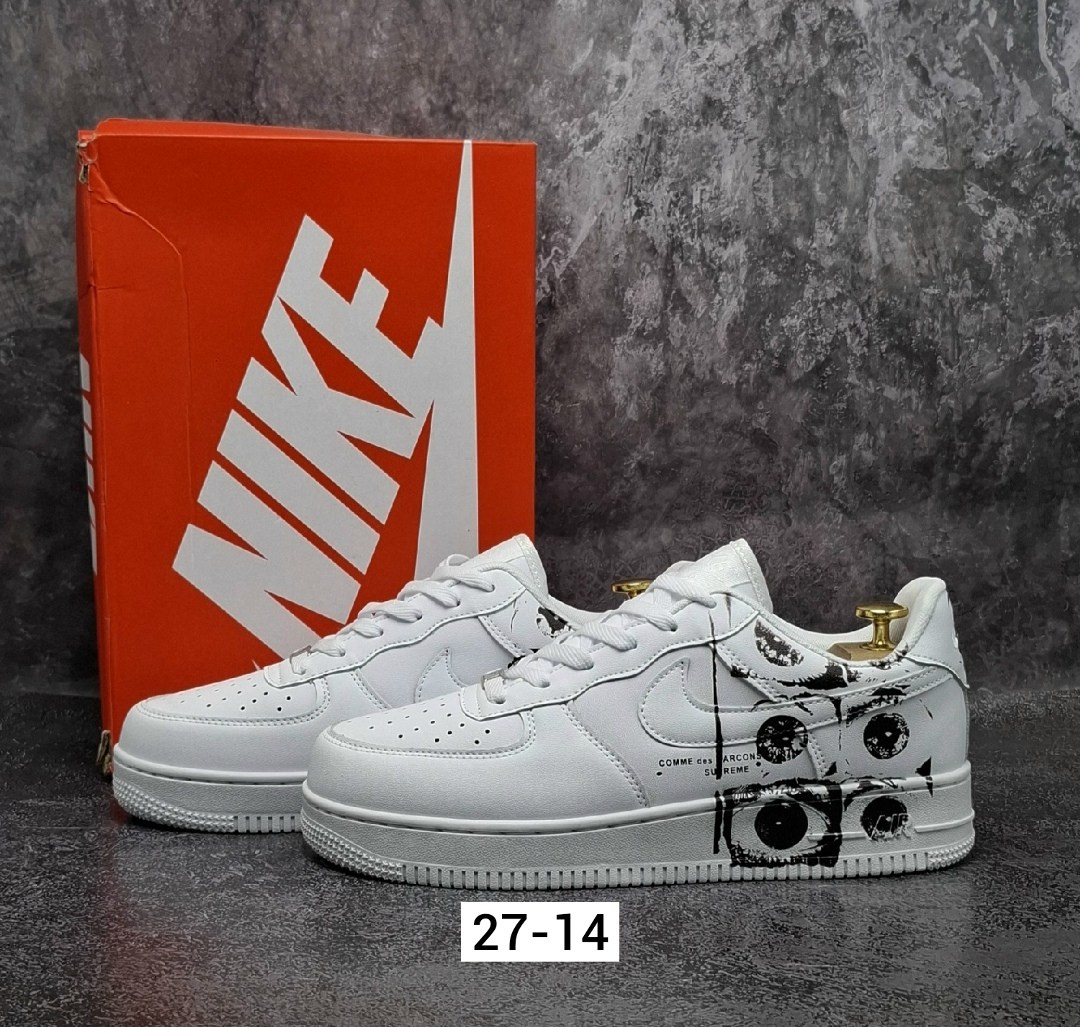 кроссовки,кроссовки для мужчин,кроссовки nike air force 1,nike air force 1 cdg x supreme,кроссовки nike air force 1 supreme