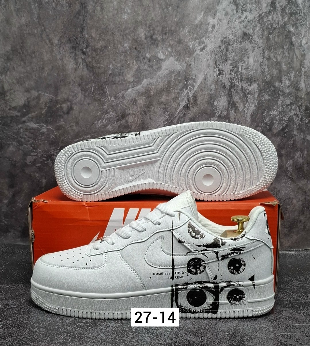 кроссовки,кроссовки для мужчин,кроссовки nike air force 1,nike air force 1 cdg x supreme,кроссовки nike air force 1 supreme