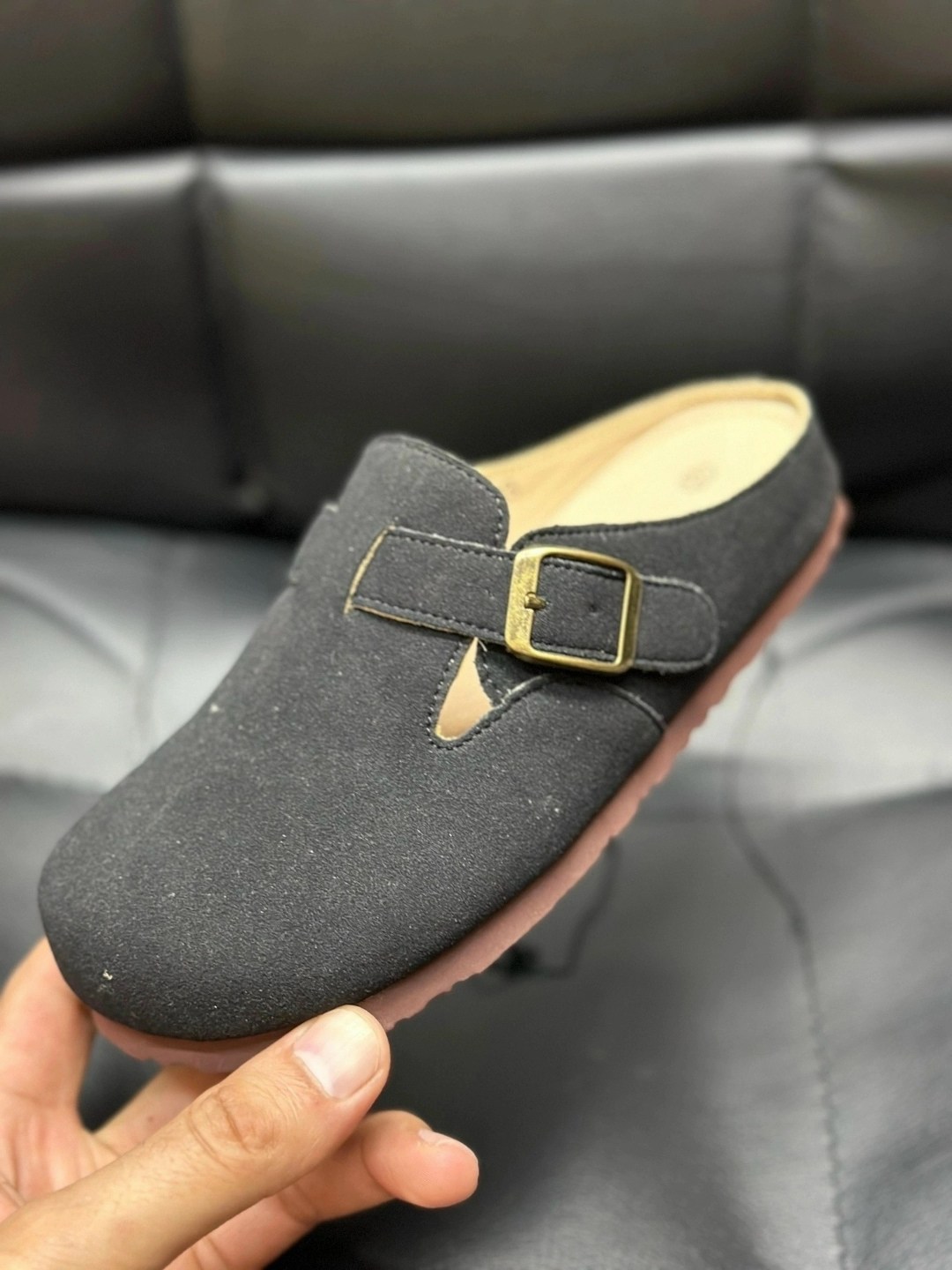 ,тапочки домашние на пробковой подошве женские,сабо birkenstock,замшевые тапочки,женские сабо замшевые мюли