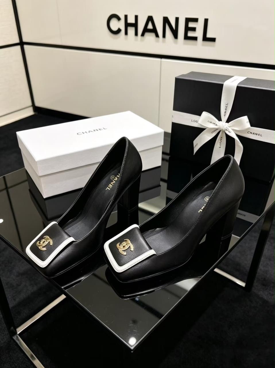 туфли chanel,chanel женские туфли на высоком каблуке,туфли шанель,туфли chanel на высоком каблуке,