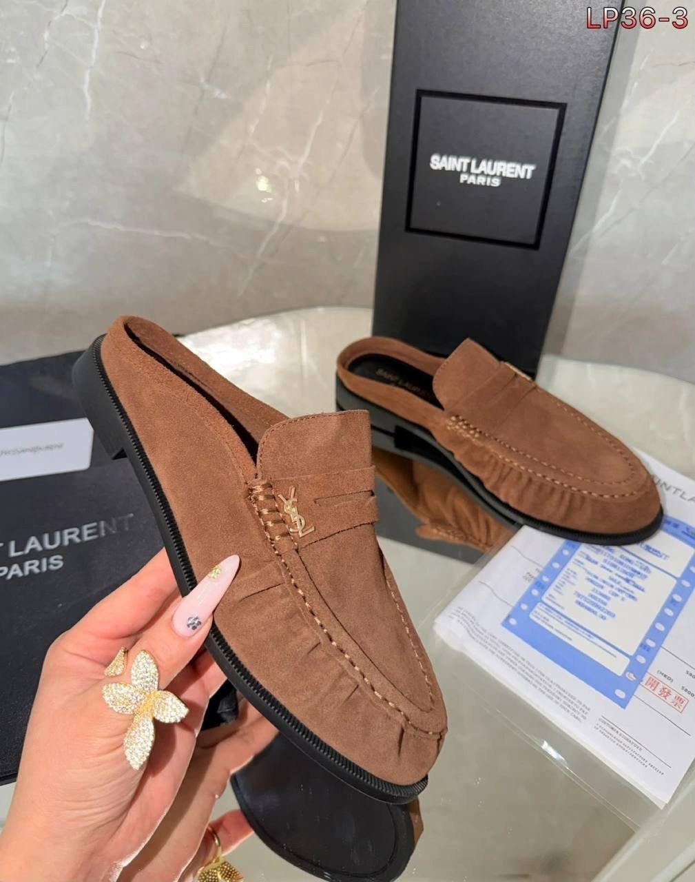 ,обуви,кожаные лоферы,кожаные мюли,лоферы yves saint laurent