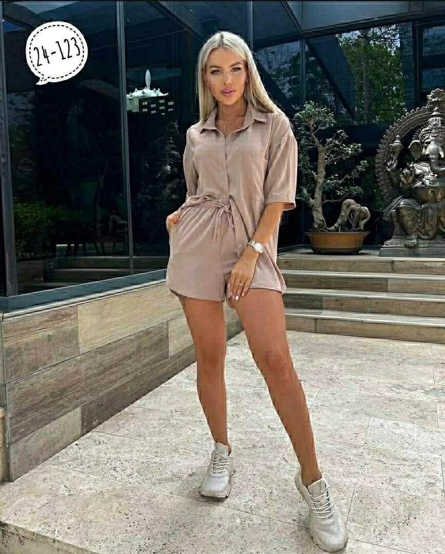 костюм с шортами и рубашкой,женский костюм шорты,костюм женский летний с шортами и рубашкой,повседневный костюм,летние женские костюмы