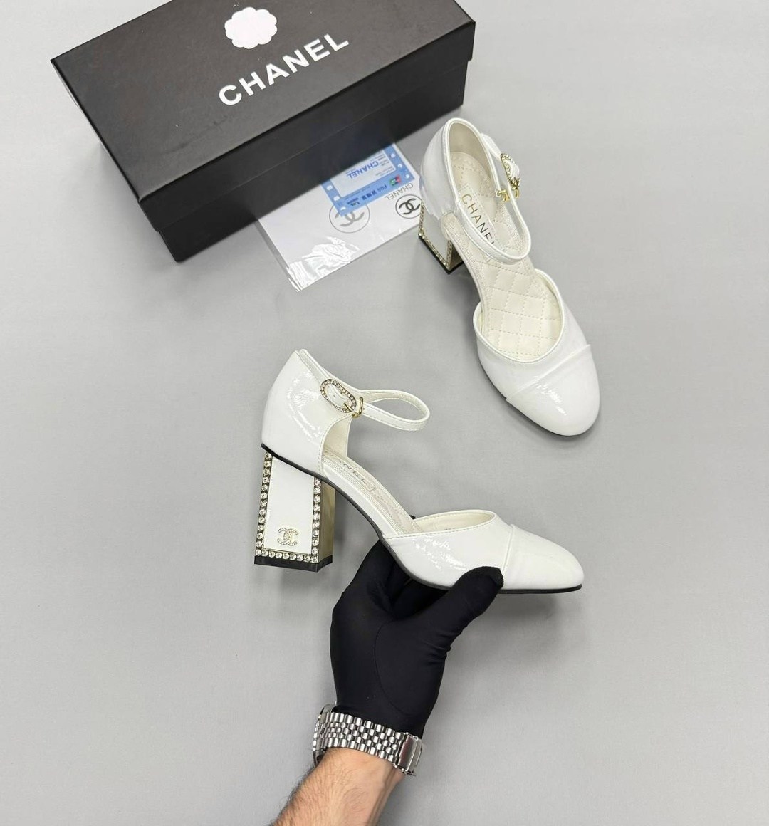 туфли chanel,босоножки chanel,босоножки шанель на каблуке,туфли шанель,босоножки шанель
