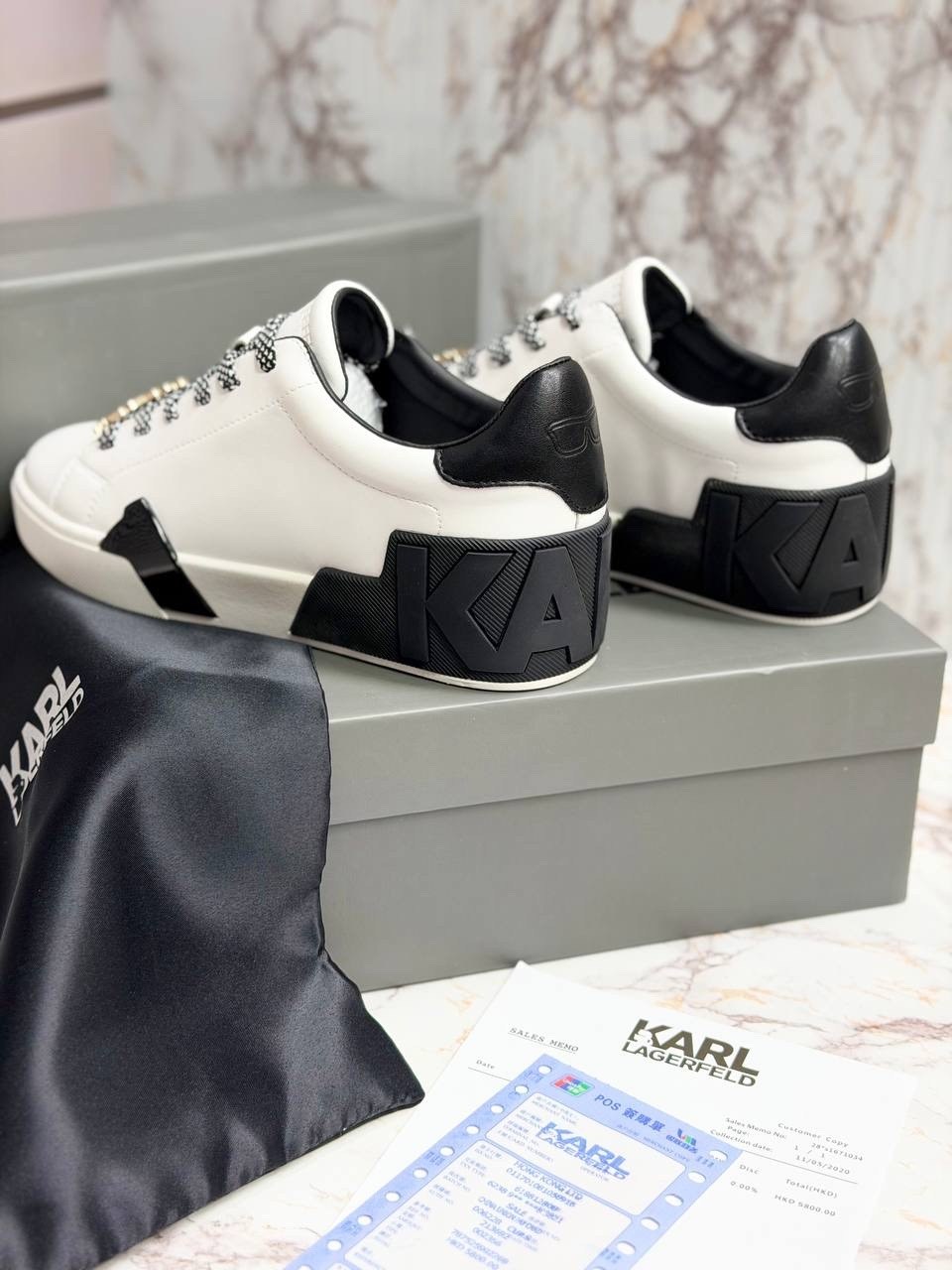 ,кроссовки karl lagerfeld,женские кроссовки,повседневные кроссовки,низкие кроссовки