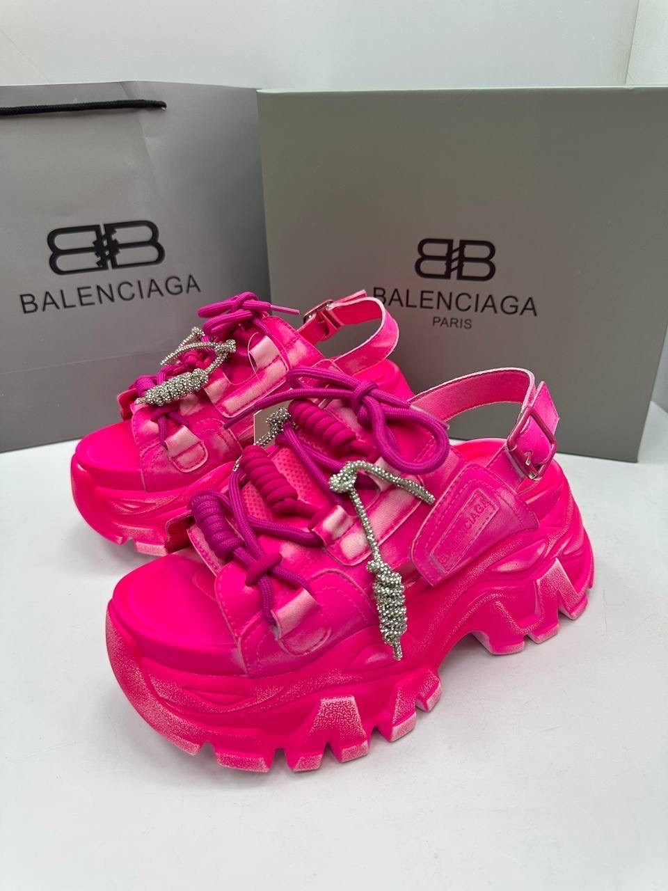 босоножки balenciaga,босоножки баленсиага,босоножки на высокой платформе,женские босоножки на платформе,спортивные босоножки