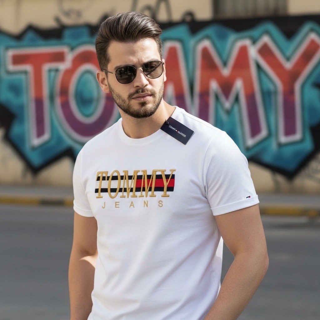 мужская футболка tommy hilfiger,мужская футболка белая,футболке,футболка tommy hilfiger,мужская футболка