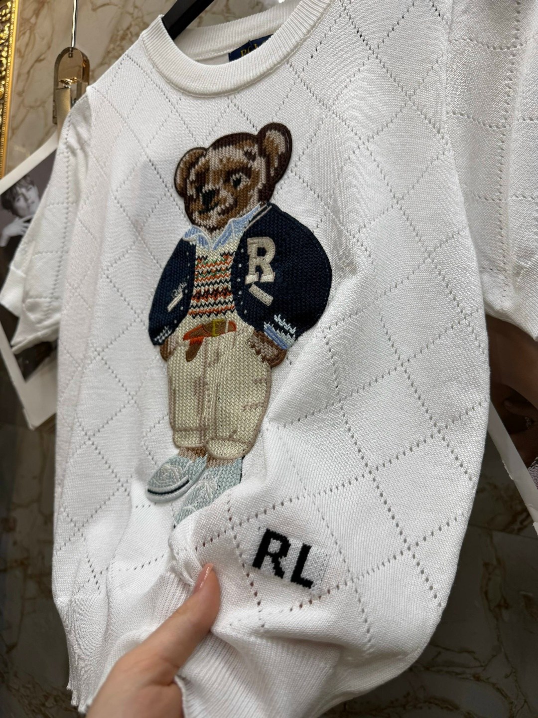 кофта женская,вязаная футболка,свитер с вышивкой,свитера женские,polo ralph lauren свитер