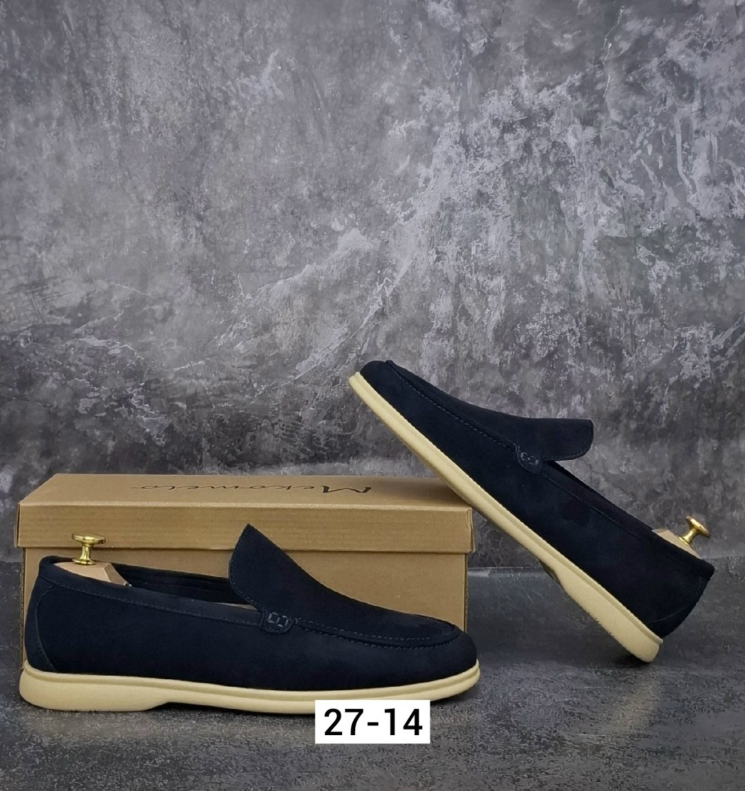 лоферы мужские loro piana,,лоферы мужские замшевые,лоферы loro piana summer walk синие,лоферы мужские натуральная замша