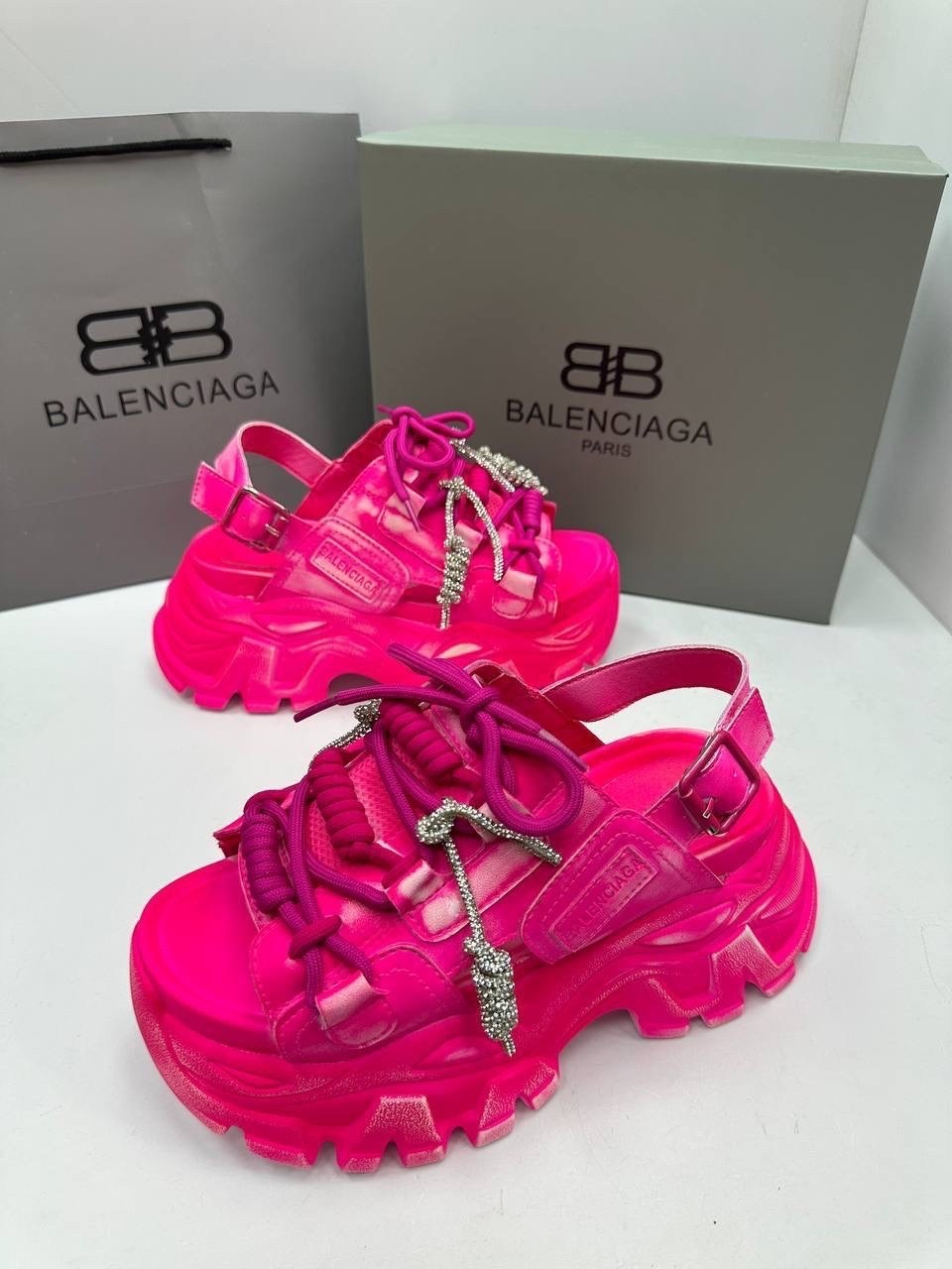босоножки balenciaga,босоножки баленсиага,босоножки на высокой платформе,женские босоножки на платформе,спортивные босоножки