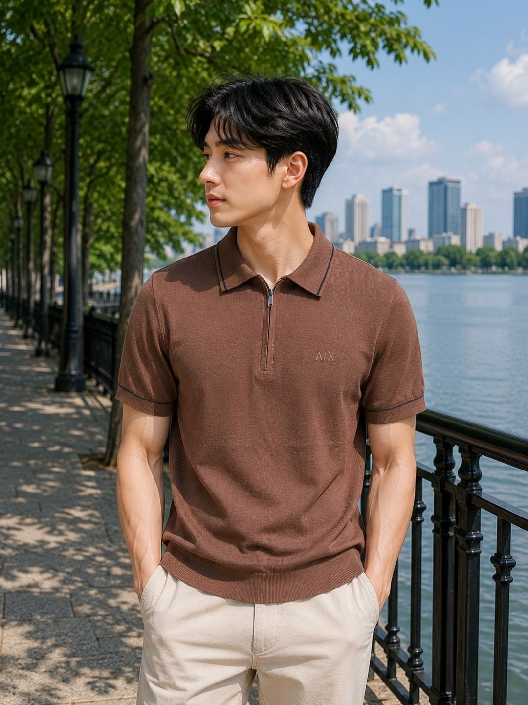 мужская рубашка поло,мужская мода,,men fashion casual outfits,рубашка модная