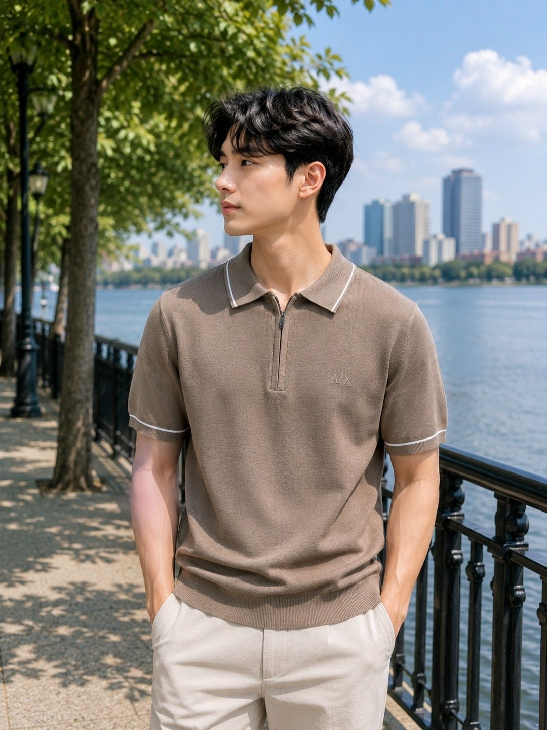 мужская рубашка поло,мужская мода,,men fashion casual outfits,рубашка модная
