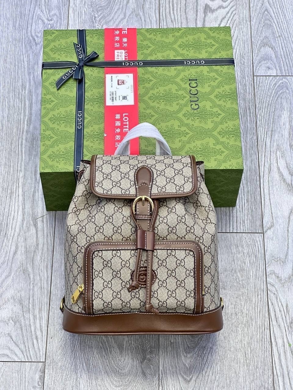 рюкзак gucci,рюкзак gucci a123176 28/26/13 см коричнево-бежевый,рюкзак женский gucci,рюкзак женский гуччи,винтажный кожаный рюкзак gucci