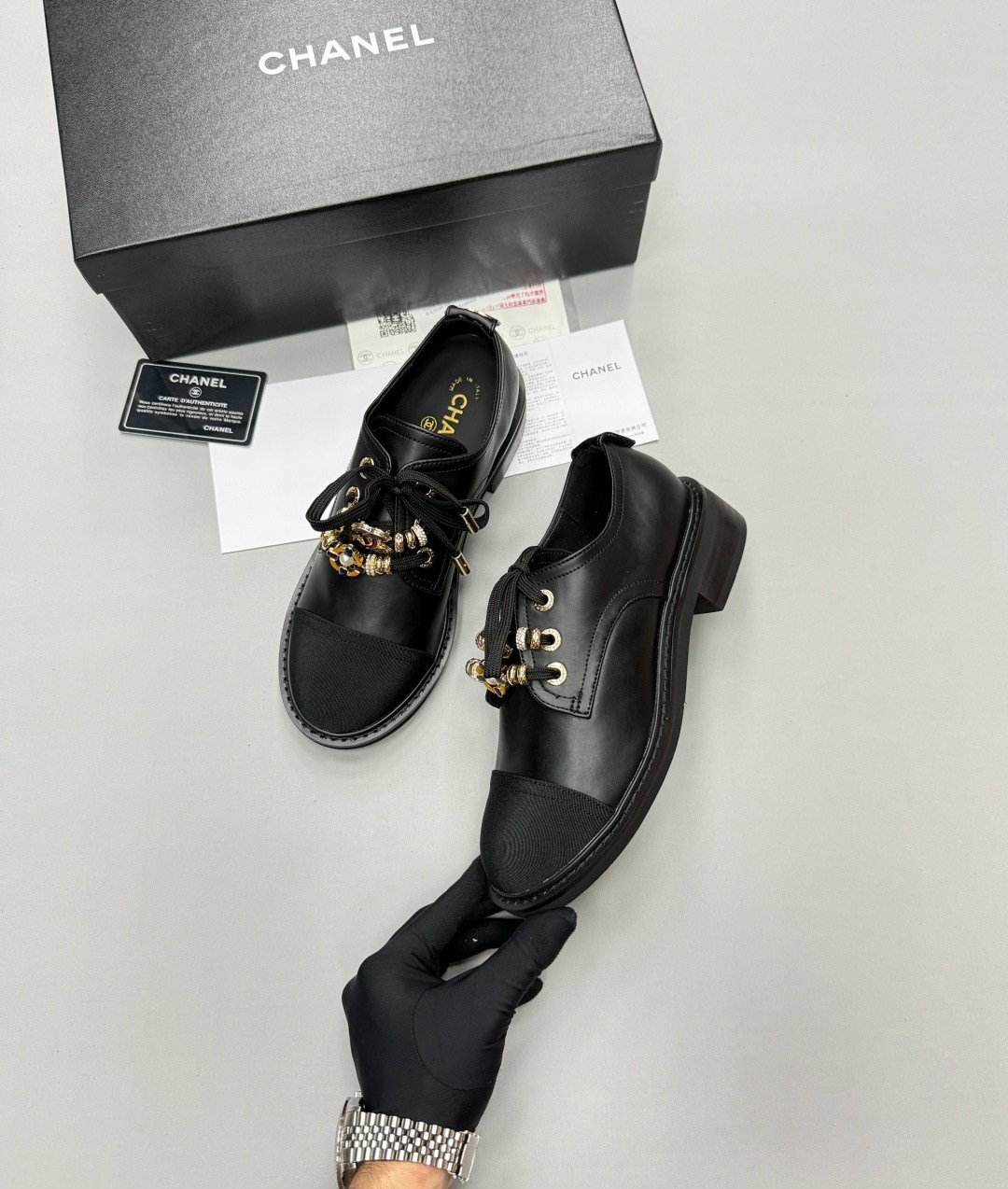 ,туфли chanel,лоферы chanel, женская,туфли шанель
