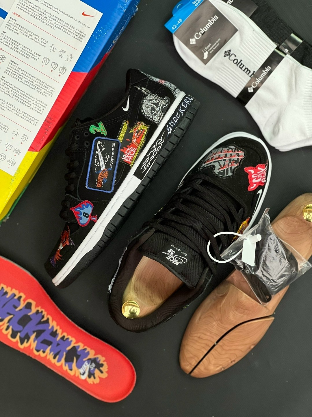 neckface x nike sb dunk low,кроссовки neckface x nike dunk low pro sb black,кроссовки nike sb dunk low pro qs neckface,nike sb x neckface dunk low pro qs,nike sb dunk neckface