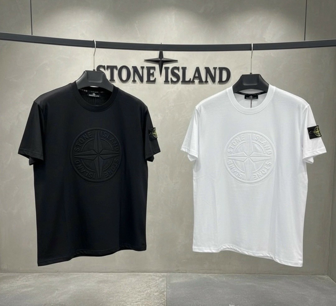 мужские футболки stone island,футболка stone island,футболка stone island 1,стильная футболка stone island,белая футболка stone island