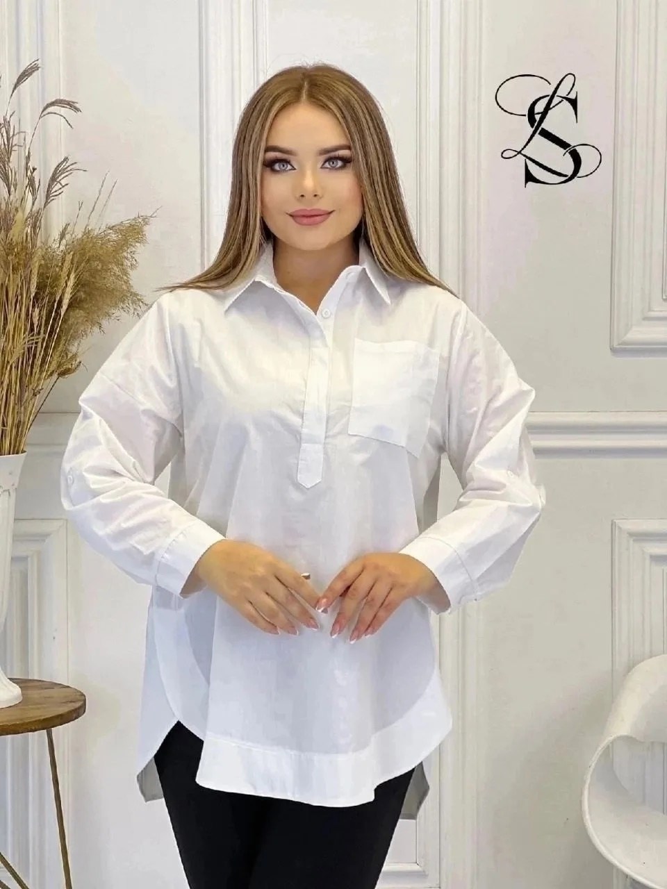 рубашка черная,женская рубашка,блуза повседневная,блуза свободная,женская блузка