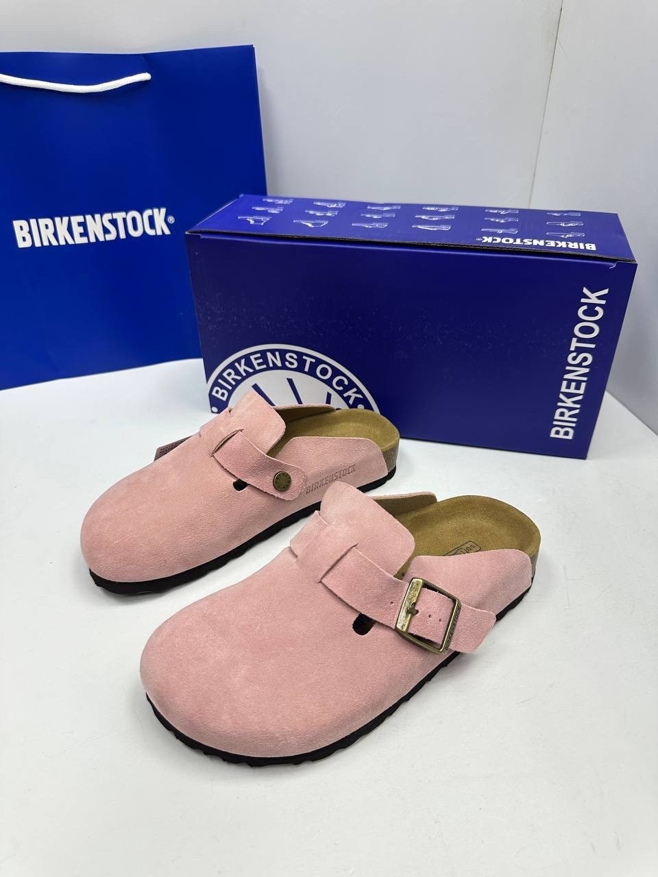 сабо birkenstock,женские birkenstock,,сабо birkenstock boston soft footbed,сабо birkenstock boston