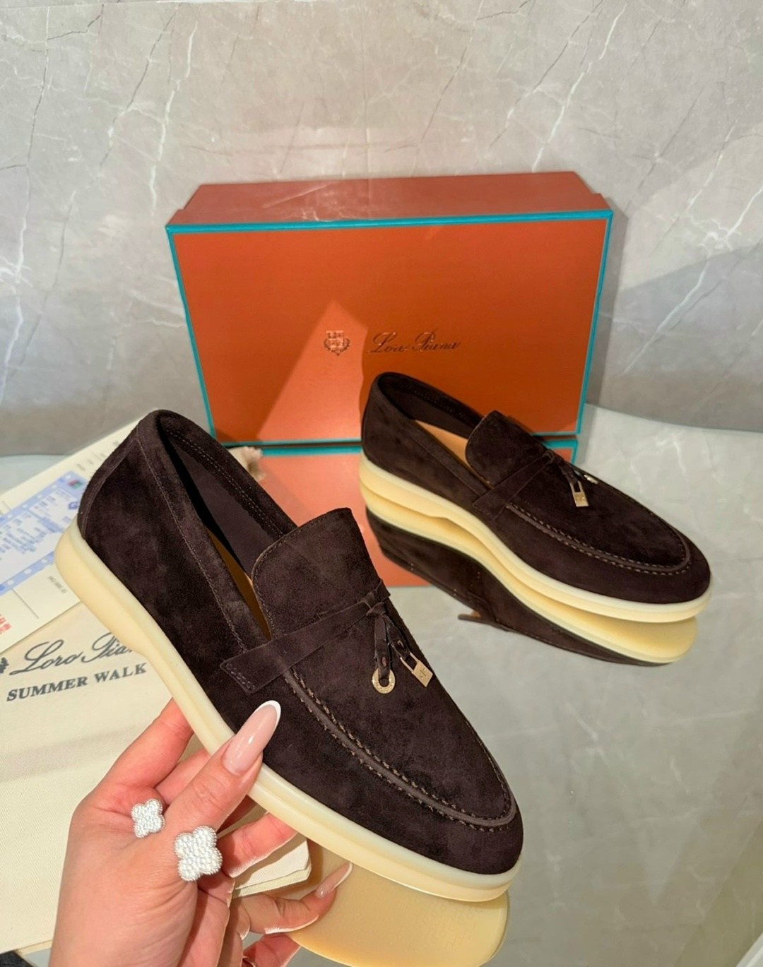 лоферы женские loro piana,лоферы loro piana,,лоферы из натуральной замши loro piana premium shoes,женские замшевые мокасины