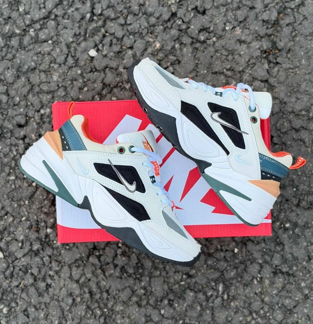 кроссовки nike m 2 k tekno,nike m 2 k tekno,nike tekno,nike m2k tekno light bone turf orange,кроссовки nike