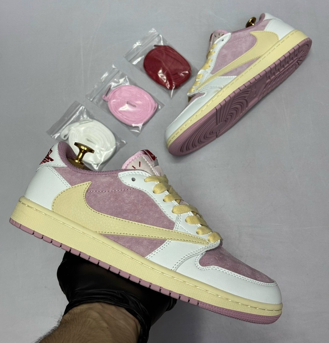travis scott x air jordan 1 low sail shy pink,travis scott x air jordan 1 low og sail/shy pink,кроссовки air jordan 1 low x travis scott 'shy pink' unisex,nike air jordan 1 low x travis scott sail shy