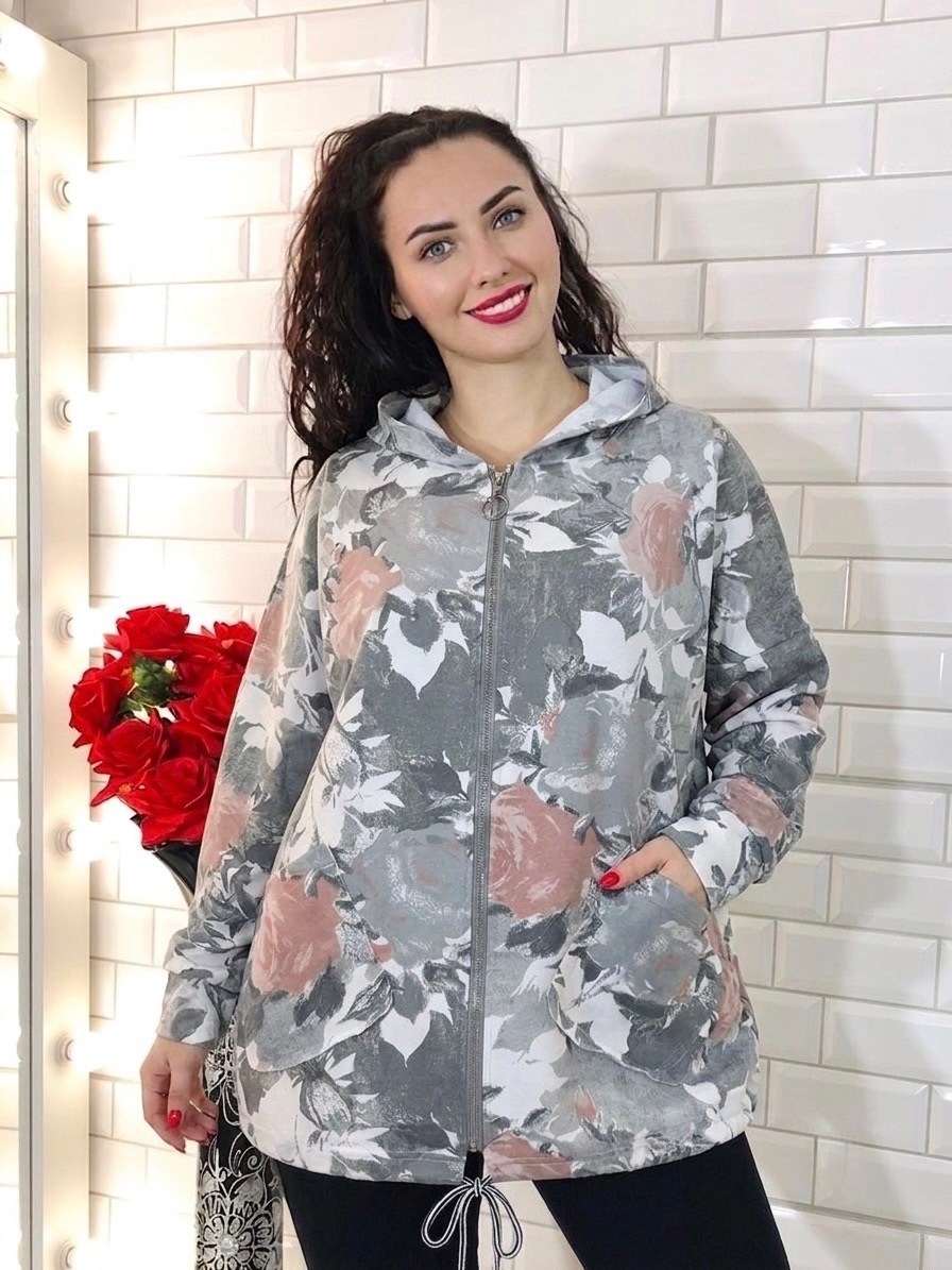 ветровка больших размеров a&p fashion shop,женские кофты,куртка женская,легкая куртка,кардиган кофта
